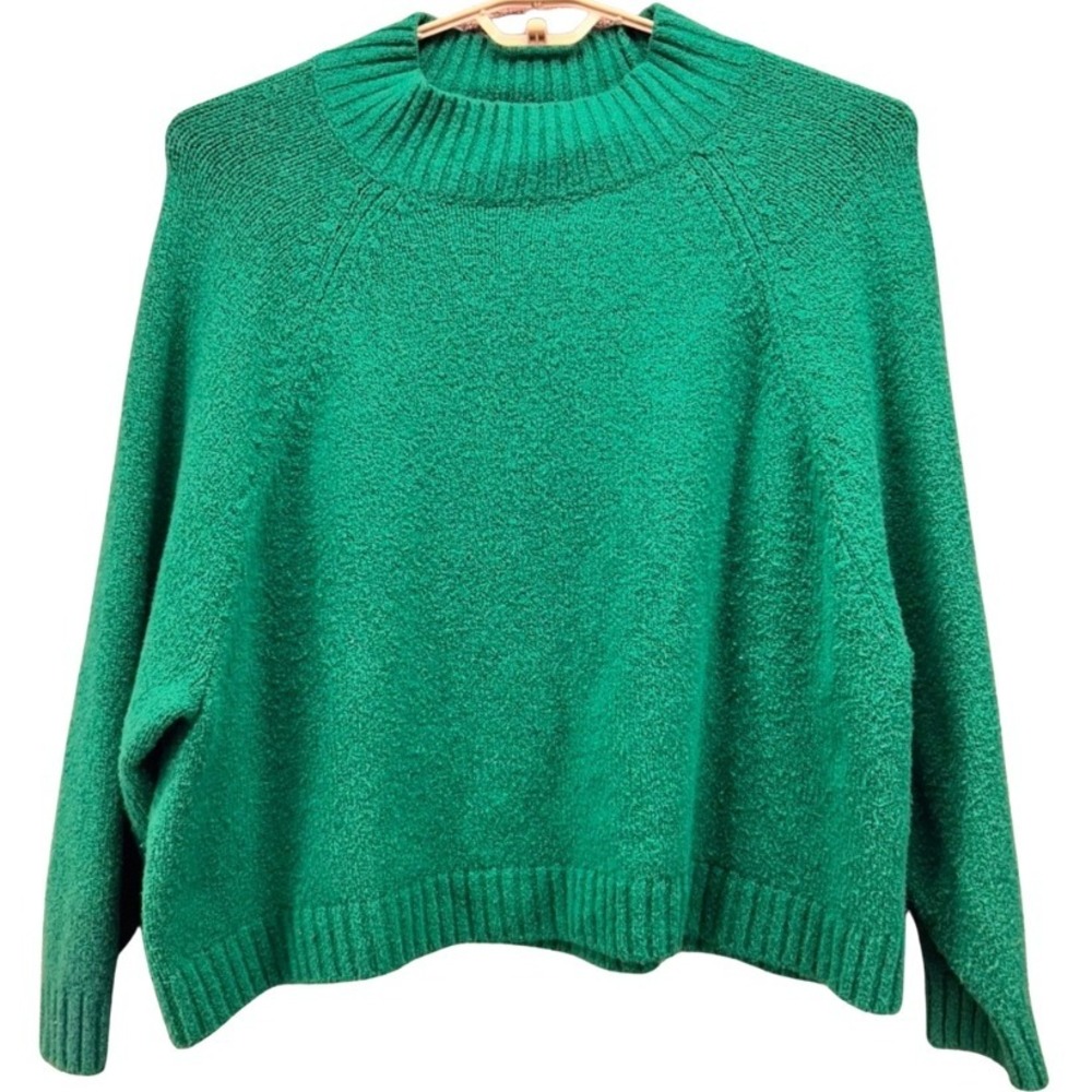 Old‎ Navy Mock Neck Sweater Green 3X